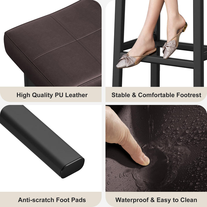 LuxFocus Modern Bar Stools