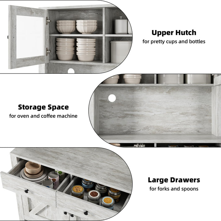 GARVEE Kitchen Pantry Cabinet